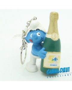 Smurfs Promotional Jubilee 2008 50 Year Keyring