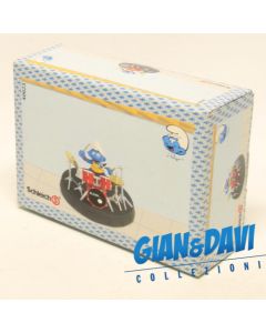 Smurfs Puffi Schtroumpf Schleich 40623 4.0623 Drum Playset Batteria 1A Lucido C