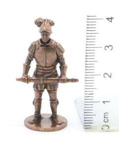 Ü-Ei-MF Soldaten 14 - 16 Jahrhundert - 3 Kupfer