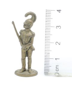 Ferrero Kinder Ü-Ei Soldatini Metallfiguren Soldaten 18-19 - 6 40mm Messing