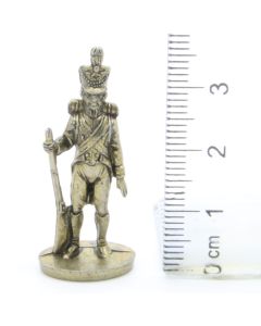 Ferrero Kinder Ü-Ei Soldatini Metallfiguren Soldaten 18-19 - D24 35mm Messing