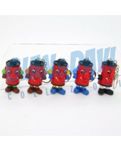 PVC Werbefigur Pubblicitari Superfoto Mascot Camera Roll Serie Completa 5cm