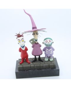 The Nightmare Before Christmas David Kracov Signed & Numbered Statue Trio ROTTA