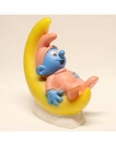 The Smurfs Melek Fecht 35cm 1999 Baby Smurf Lune Puffi Puffo Schtroumpf