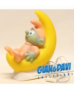 The Smurfs Melek Fecht 35cm 1999 Baby Smurf Lune Puffi Puffo Schtroumpf B