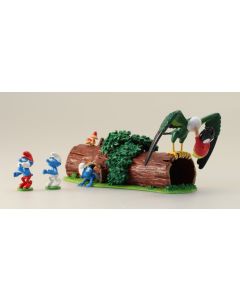 Pixi Les Schtroumpfs 6425 Les Schtroumpfs fuyant le Cracoucass 225pcs