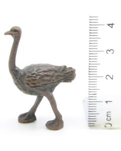 Ü-Ei-MF Tiere - Strauss - Bruniert