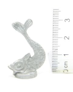 Ü-Ei-MF Tiere auf Sockel Fisch Eisen Opaque