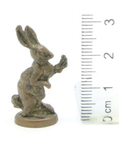 Ü-Ei-MF Tiere auf Sockel - Kaninchen Messing