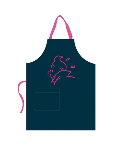 Tintin Vaisselle Tintin & Côté Table 00911069051  Apron – pink embroidery Child size – with pocket