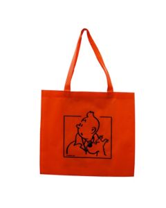 Tintin Borse 04217 Reausable Bag Orange 43x40 cm