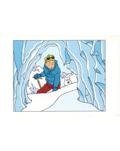 Tintin Moulinsart Postcard Double 15x10cm - 049 Tibet
