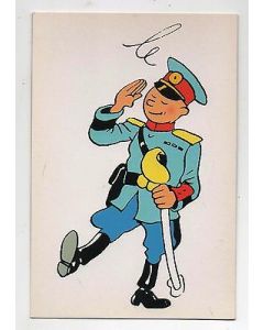 Tintin Moulinsart Postcard 15x10cm - 097 Tintin General