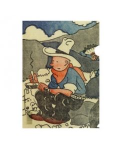Tintin Cartoleria 15173 Plastic Sleeves - A4 Petit 20e America 1932