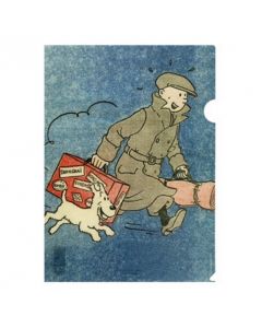 Tintin Cartoleria 15176 Plastic Sleeves - A4 Petit 20e The Broken Ear 1935