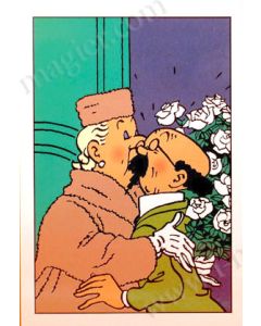Tintin Moulinsart Postcard 15x10cm - 179 Castafiore & Tournesol