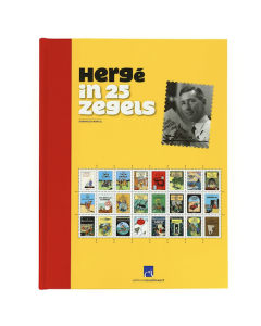 Tintin Libri 24156 Hergé in 25 zegels (NL)