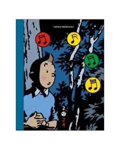 Tintin 24466 Agenda Diary Desk 2024