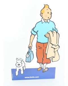 Tintin 28404 Casterman Silhouette 47 x 30 cm Super Rare