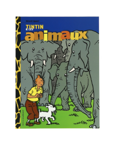 Libri Tintin 28405 Tintin et les animaux (FR)