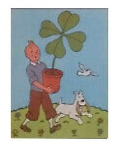 Tintin Moulinsart Postcard 13,5x9cm - 30184 Quadrilobe