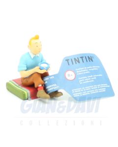 Tintin PVC Small 42450 Tintin Assis Tibet 5cm