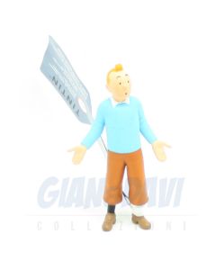 Tintin PVC Small 42512 Tintin Pull Bleu 5,5cm