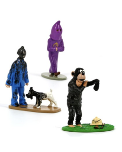 Tintin Figurines en Alliage 46220 Tintin triptych