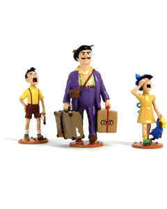 Tintin Figurines en Alliage 46240 SÉRAPHIN LAMPION ET SES ENFANTS