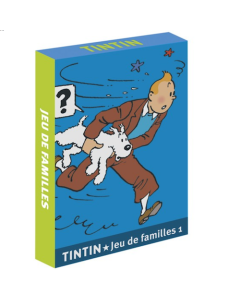 Tintin cartoleria 51067 Tintin family game Tintin card game
