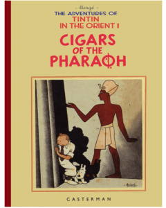 Libri Tintin 74502 Album FS Cigares of the Pharaoh (English)