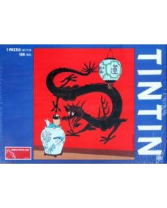 Tintin Puzzle 81528 The Blue Lotus 100 pcs 68x75cm
