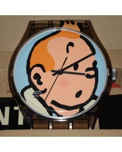 Tintin 82502 Horologe Swatch Grand Modele Les Aventures 215cm