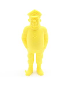 Tintin PVC 1973 Belvision Esso Belgique - Lieutenant de Rastapopoulos Jaune