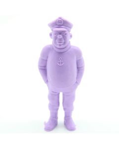 Tintin PVC 1973 Belvision Esso Belgique - Lieutenant de Rastapopoulos Violet