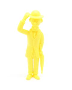 Tintin PVC 1973 Belvision Esso Belgique - Tournesol Jaune