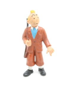 Tintin PVC 1984 Comics Spain - Tintin with Rifle