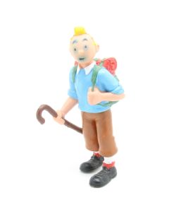Tintin PVC 1984 Comics Spain - Tintin with Zaino