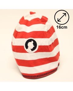 Tintin Stripped Hat 81-277-045-02A Red White Oscar