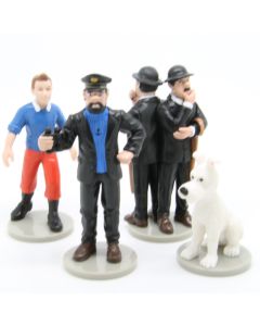 Tintin The Adventures of Paramount Pictures Set 4 figurines
