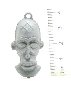 Ü-Ei-MF Metallanhanger Anhanger Afrikanische Maske