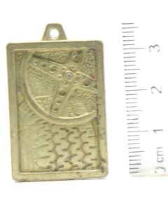 Ü-Ei-MF Metallplattenanhanger Anhanger Sport 2 A