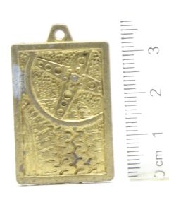 Ü-Ei-MF Metallplattenanhanger Anhanger Sport 2 B