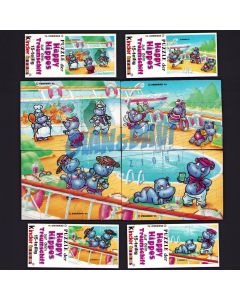 Ü-Ei_PZZ_DE 1992 Happy Hippo Traumschiff Sat BPZ