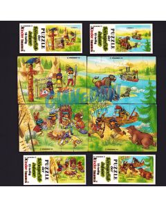 Ü-Ei_PZZ_DE 1992 Schlagenfluß Indianer Sat +BPZ