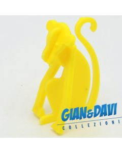 Ü-Ei_SPI_STE Flachstecktiere Affe Gelb