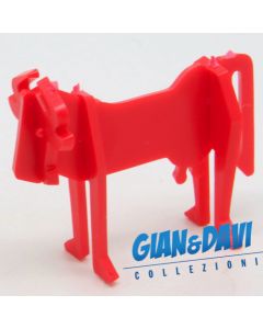 Ü-Ei_SPI_STE Flachstecktiere Gnus Rot