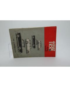 Libretto di Uso e Manutenzione Fiat 1100R