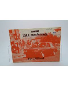 Libretto di Uso e Manutenzione Fiat 131 Diesel