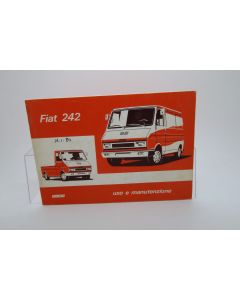 Libretto di Uso e Manutenzione Fiat 242 A